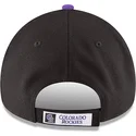 sort-justerbar-kurvet-kasket-9forty-the-league-fra-colorado-rockies-mlb-fra-new-era