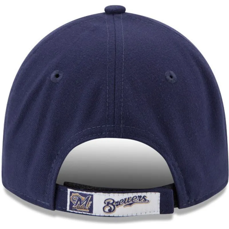 kasketter-buet-marinebla-justerbar-rem-9forty-the-league-fra-milwaukee-brewers-mlb-af-new-era kasketter-buet-marinebla-justerbar-rem-9forty-the-league-fra-milwaukee-brewers-mlb-af-new-era