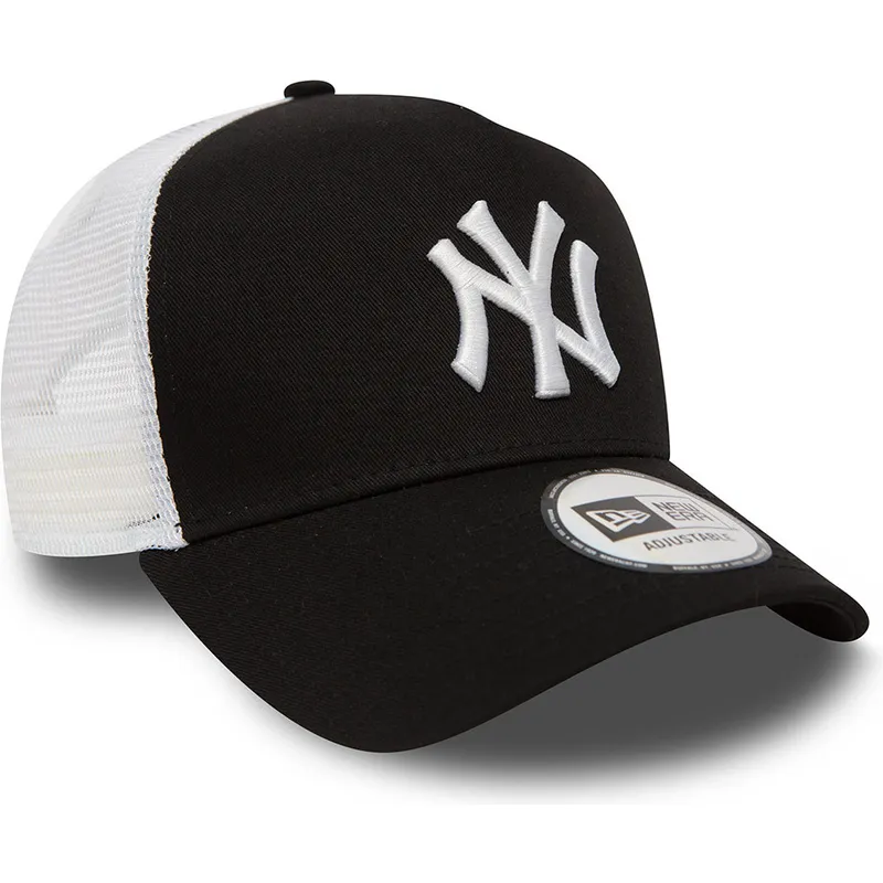 sort-clean-a-frame-2-trucker-kasket-fra-new-york-yankees-mlb-fra-new-era