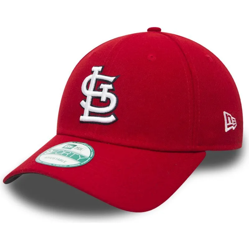 kasketter-buet-rod-justerbar-rem-9forty-the-league-fra-st-louis-cardinals-mlb-af-new-era kasketter-buet-rod-justerbar-rem-9forty-the-league-fra-st-louis-cardinals-mlb-af-new-era