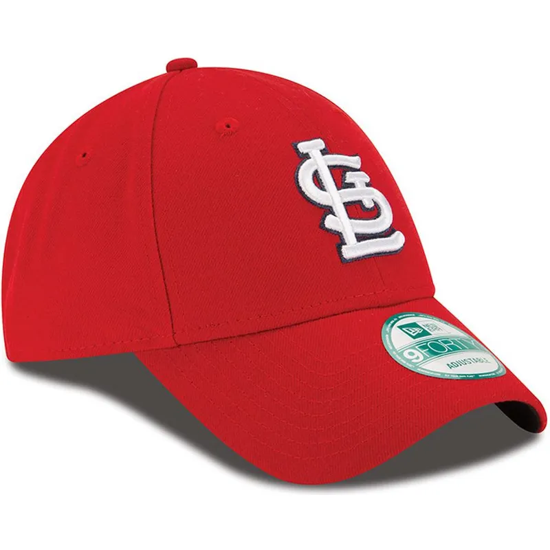 kasketter-buet-rod-justerbar-rem-9forty-the-league-fra-st-louis-cardinals-mlb-af-new-era kasketter-buet-rod-justerbar-rem-9forty-the-league-fra-st-louis-cardinals-mlb-af-new-era