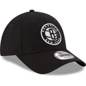 kasketter-buet-sort-justerbar-rem-9forty-the-league-fra-brooklyn-nets-nba-af-new-era
