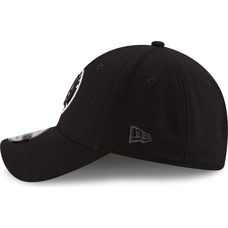 kasketter-buet-sort-justerbar-rem-9forty-the-league-fra-brooklyn-nets-nba-af-new-era
