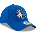 bla-justerbar-9forty-the-league-kasket-med-buet-skygge-fra-dallas-mavericks-nba-af-new-era