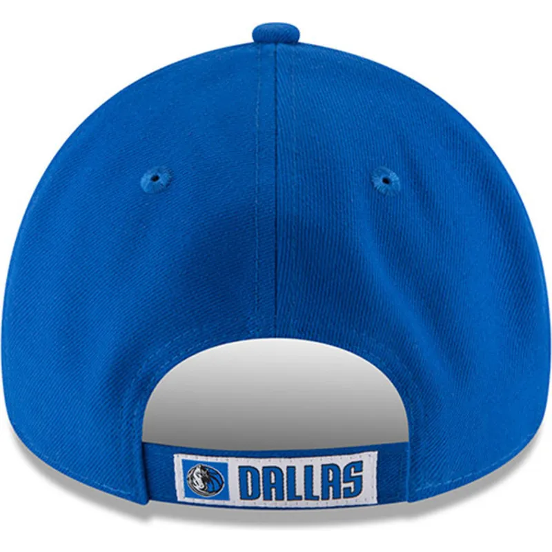 kasketter-buet-bla-justerbar-rem-9forty-the-league-fra-dallas-mavericks-nba-af-new-era