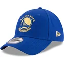 bla-justerbar-kurvet-kasket-9forty-the-league-fra-golden-state-warriors-nba-fra-new-era