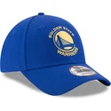 bla-justerbar-kurvet-kasket-9forty-the-league-fra-golden-state-warriors-nba-fra-new-era