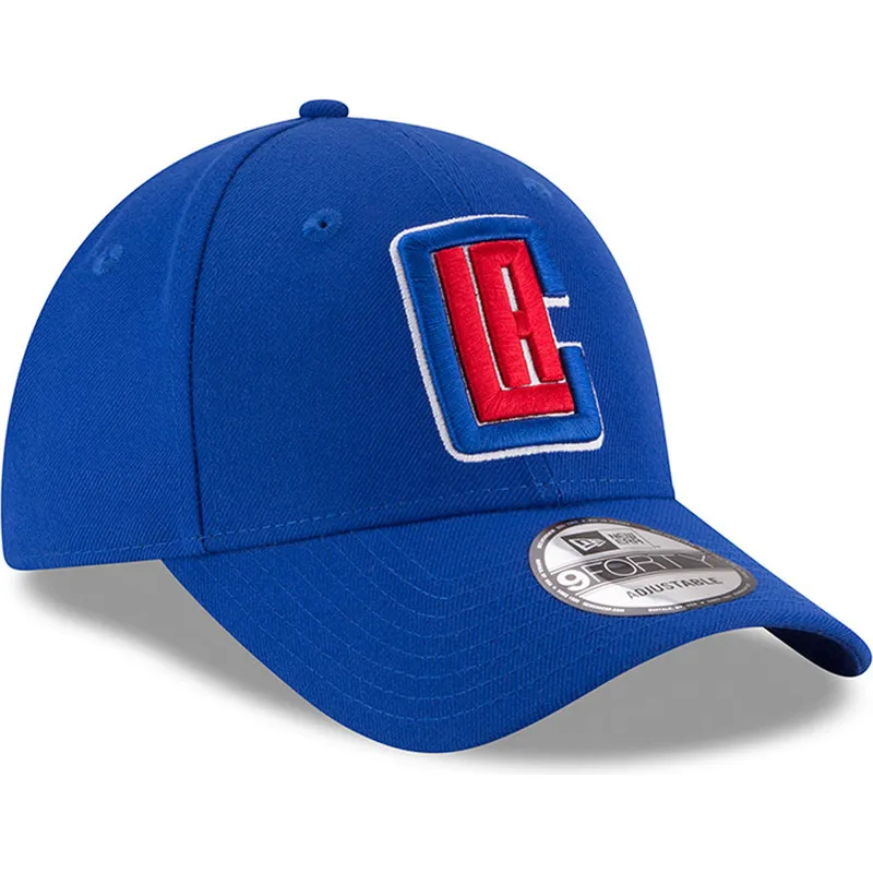kasketter-buet-bla-justerbar-rem-9forty-the-league-fra-los-angeles-clippers-nba-af-new-era