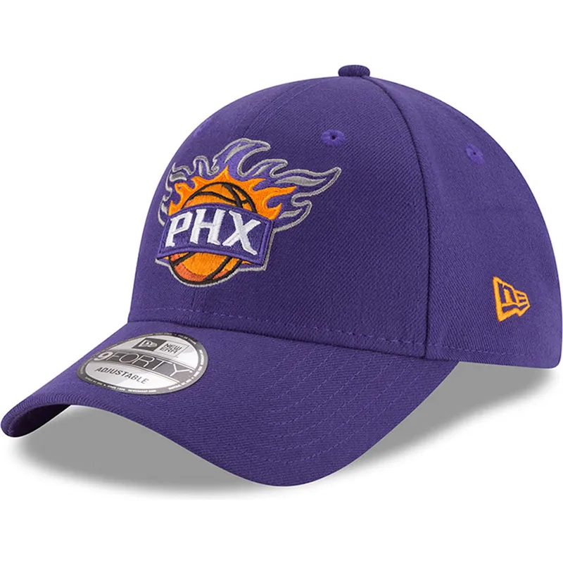 kasketter-buet-violet-justerbar-rem-9forty-the-league-fra-phoenix-suns-nba-af-new-era
