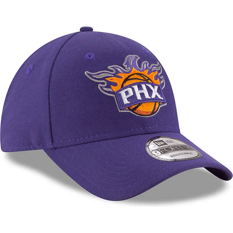 kasketter-buet-violet-justerbar-rem-9forty-the-league-fra-phoenix-suns-nba-af-new-era