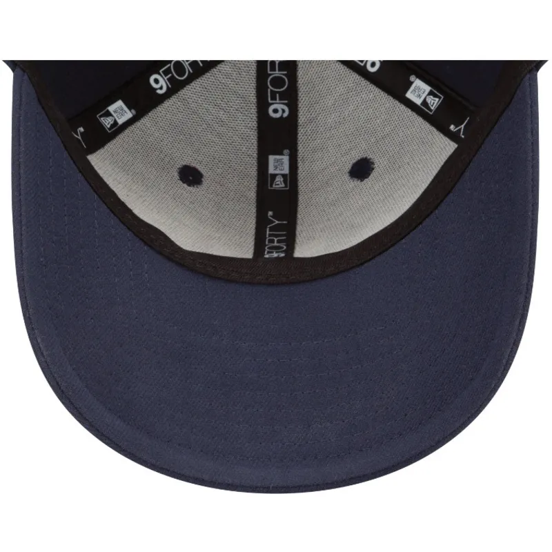 kasketter-buet-marinebla-justerbar-rem-9forty-the-league-fra-houston-texans-nfl-af-new-era