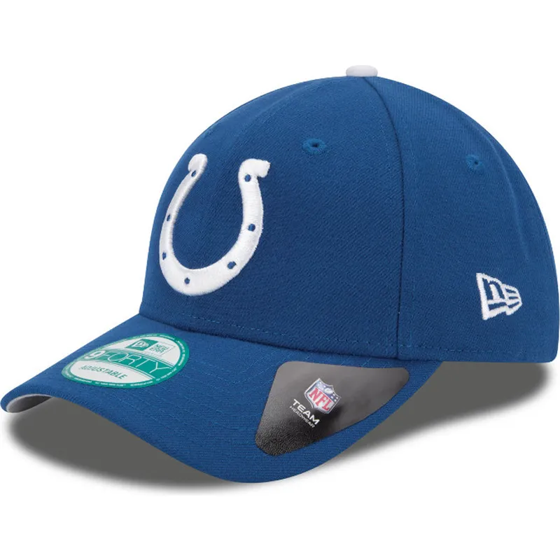 kasketter-buet-bla-justerbar-rem-9forty-the-league-fra-indianapolis-colts-nfl-af-new-era kasketter-buet-bla-justerbar-rem-9forty-the-league-fra-indianapolis-colts-nfl-af-new-era
