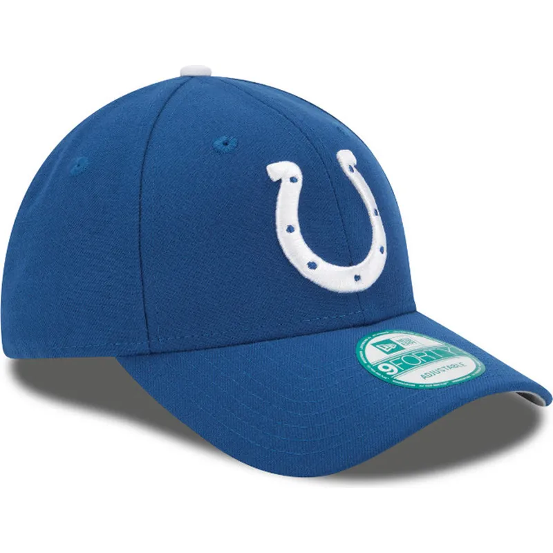 kasketter-buet-bla-justerbar-rem-9forty-the-league-fra-indianapolis-colts-nfl-af-new-era kasketter-buet-bla-justerbar-rem-9forty-the-league-fra-indianapolis-colts-nfl-af-new-era
