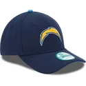 justerbar-9forty-the-league-marinebla-buet-kasket-los-angeles-chargers-nfl-fra-new-era