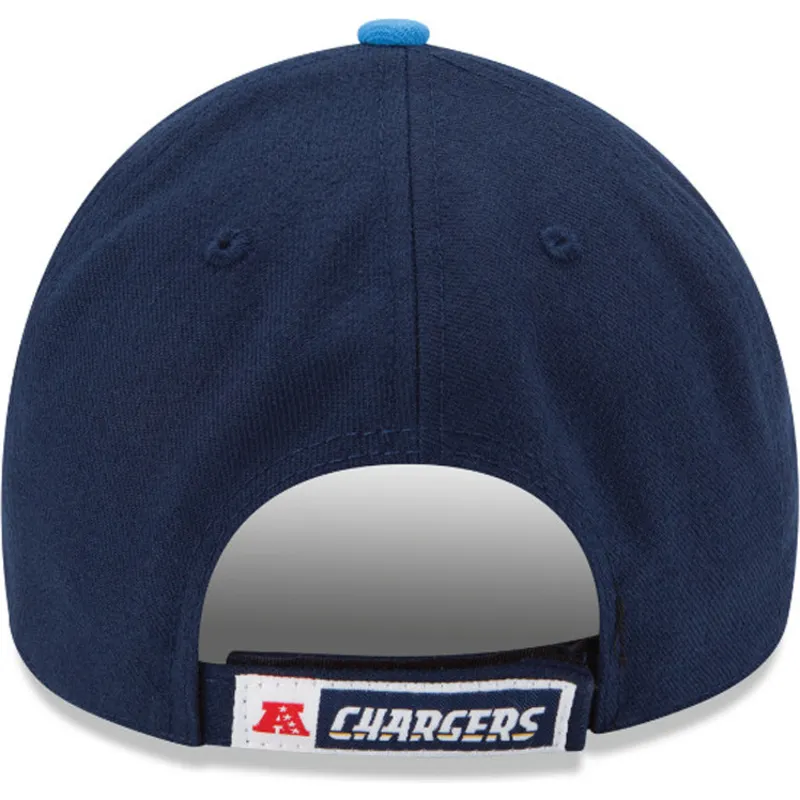 kasketter-buet-marinebla-justerbar-rem-9forty-the-league-fra-los-angeles-chargers-nfl-af-new-era
