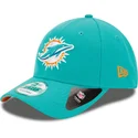 kasketter-buet-bla-justerbar-rem-9forty-team-fra-miami-dolphins-nfl-af-new-era