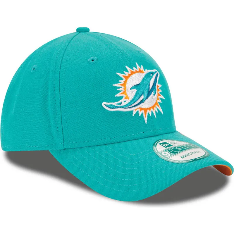 kasketter-buet-bla-justerbar-rem-9forty-team-fra-miami-dolphins-nfl-af-new-era