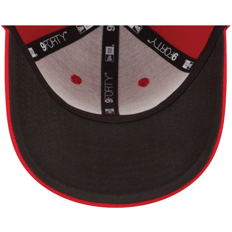 kasketter-buet-rod-justerbar-rem-9forty-the-league-fra-san-francisco-49ers-nfl-af-new-era