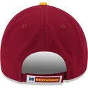kasketter-buet-rod-justerbar-rem-9forty-the-league-fra-washington-commanders-nfl-af-new-era