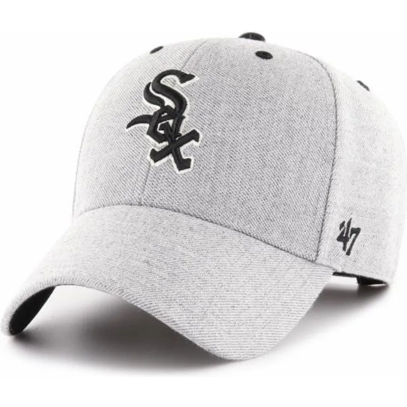 kasketter-buet-gra-justerbar-rem-fra-chicago-white-sox-mlb-af-47-brand