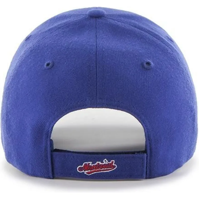 kasketter-buet-bla-justerbar-rem-clasico-fra-montreal-expos-mlb-af-47-brand