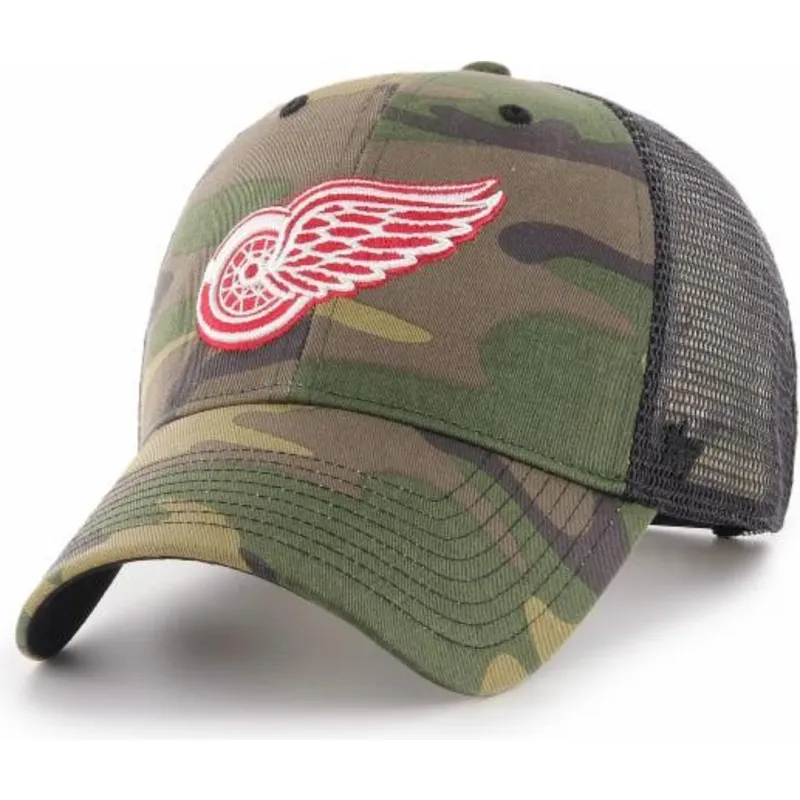 kasketter-buet-camouflage-snapback-fra-detroit-red-wings-nhl-af-47-brand kasketter-buet-camouflage-snapback-fra-detroit-red-wings-nhl-af-47-brand
