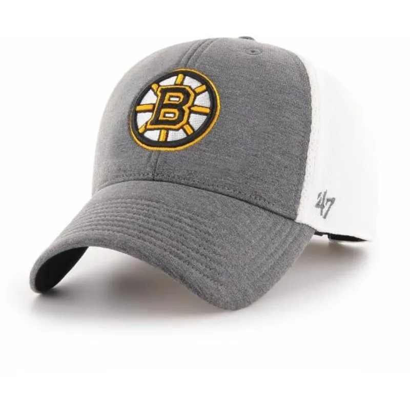 kasketter-buet-gra-justerbar-rem-fra-boston-bruins-nhl-af-47-brand kasketter-buet-gra-justerbar-rem-fra-boston-bruins-nhl-af-47-brand