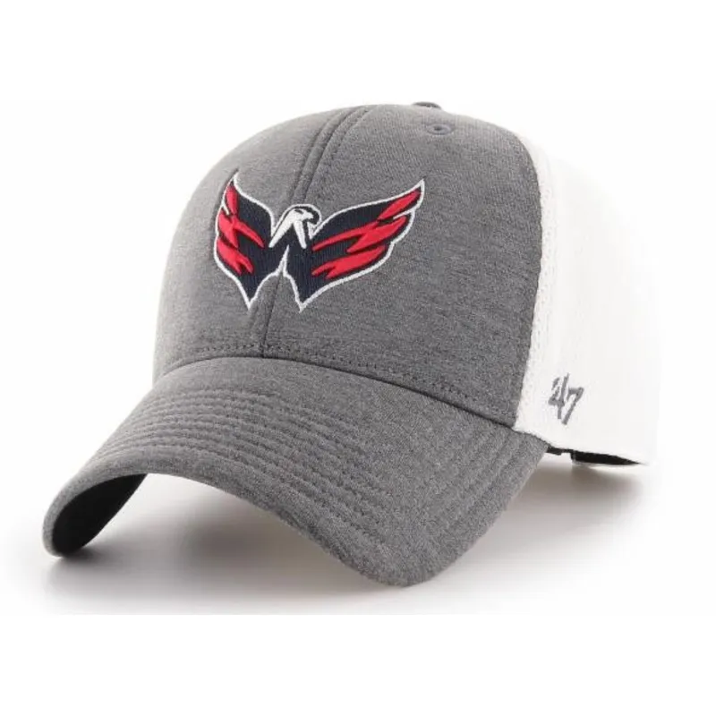 kasketter-buet-gra-justerbar-rem-fra-washington-capitals-nhl-af-47-brand kasketter-buet-gra-justerbar-rem-fra-washington-capitals-nhl-af-47-brand