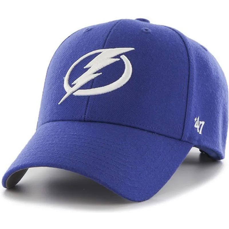 kasketter-buet-bla-justerbar-rem-fra-tampa-bay-lightning-nhl-af-47-brand kasketter-buet-bla-justerbar-rem-fra-tampa-bay-lightning-nhl-af-47-brand