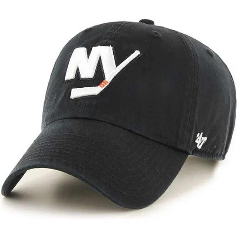 kasketter-buet-sort-justerbar-rem-fra-new-york-islanders-nhl-af-47-brand kasketter-buet-sort-justerbar-rem-fra-new-york-islanders-nhl-af-47-brand