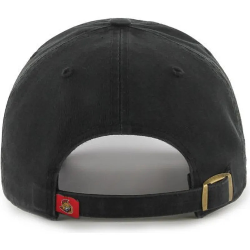 kasketter-buet-sort-justerbar-rem-fra-ottawa-senators-nhl-af-47-brand