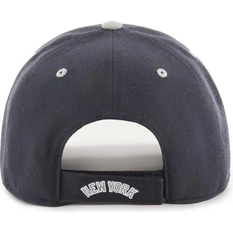 kasketter-buet-marinebla-justerbar-rem-fra-new-york-yankees-mlb-af-47-brand kasketter-buet-marinebla-justerbar-rem-fra-new-york-yankees-mlb-af-47-brand