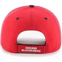 kasketter-buet-rod-justerbar-rem-fra-chicago-blackhawks-nhl-af-47-brand