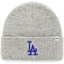 47-brand-los-angeles-dodgers-mlb-cuff-knit-brain-freeze-grey-beanie