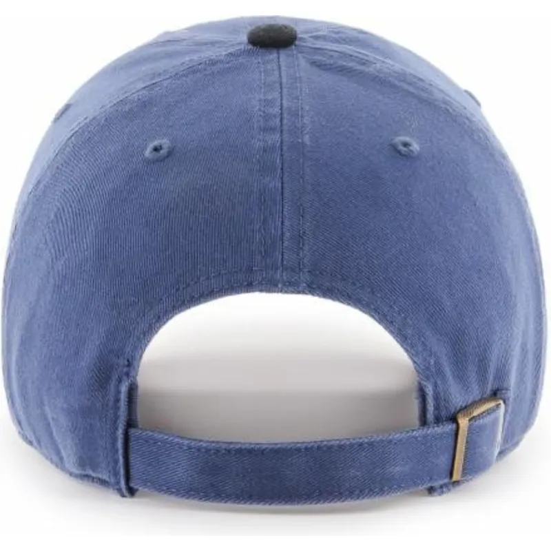 kasketter-buet-marinebla-justerbar-rem-negro-fra-new-york-yankees-mlb-af-47-brand