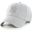 kasketter-buet-gra-justerbar-rem-fra-new-york-yankees-mlb-af-47-brand