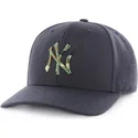 kasketter-buet-marinebla-justerbar-rem-camuflaje-fra-new-york-yankees-mlb-af-47-brand