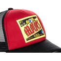 kasketter-buet-rod-snapback-af-von-dutch