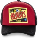 kasketter-buet-rod-snapback-af-von-dutch