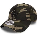 los-angeles-dodgers-mlb-39thirty-essential-kamuflage-buet-kasket-med-sort-logo-fra-new-era