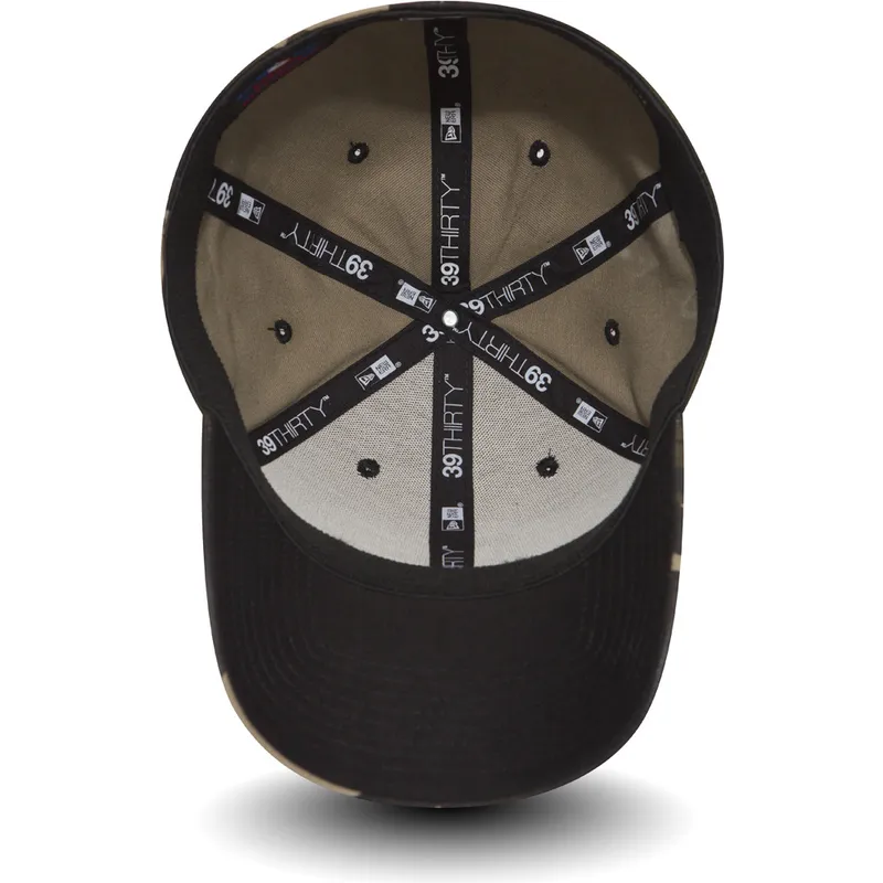 kasketter-buet-camouflage-tilpasset-negro-39thirty-essential-fra-los-angeles-dodgers-mlb-af-new-era kasketter-buet-camouflage-tilpasset-negro-39thirty-essential-fra-los-angeles-dodgers-mlb-af-new-era