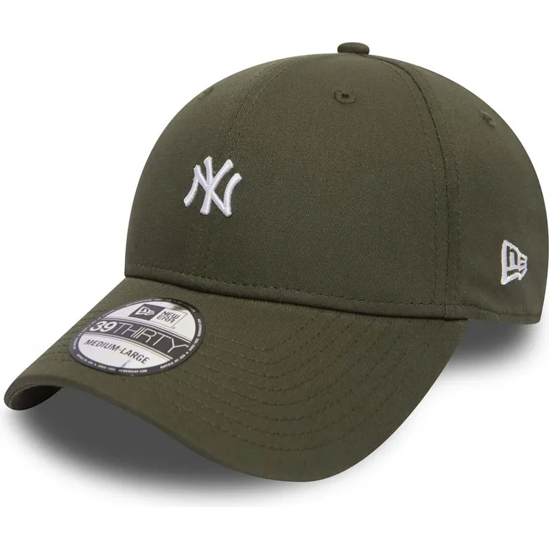 kasketter-buet-gron-tilpasset-39thirty-mini-fra-new-york-yankees-mlb-af-new-era