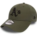 kasketter-buet-gron-tilpasset-negro-39thirty-league-essential-fra-oakland-athletics-mlb-af-new-era