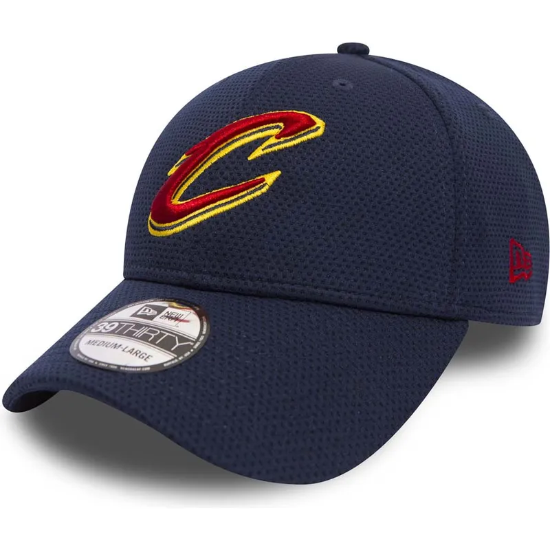 kasketter-buet-bla-tilpasset-39thirty-sport-mesh-fra-cleveland-cavaliers-nba-af-new-era