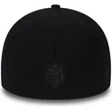 kasketter-buet-marinebla-tilpasset-39thirty-black-coll-fra-new-england-patriots-nfl-af-new-era
