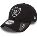 las-vegas-raiders-nfl-39thirty-sport-mesh-sort-buet-justerbar-kasket-fra-new-era
