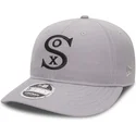 kasketter-buet-gra-justerbar-rem-9fifty-low-profile-city-series-fra-chicago-white-sox-mlb-af-new-era