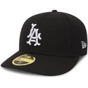 kasketter-buet-sort-tilpasset-59fifty-coop-wool-fra-los-angeles-dodgers-mlb-af-new-era