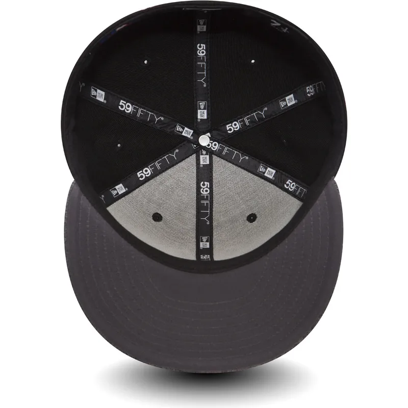 kasketter-flad-sort-tilpasset-59fifty-grey-collection-fra-new-york-yankees-mlb-af-new-era