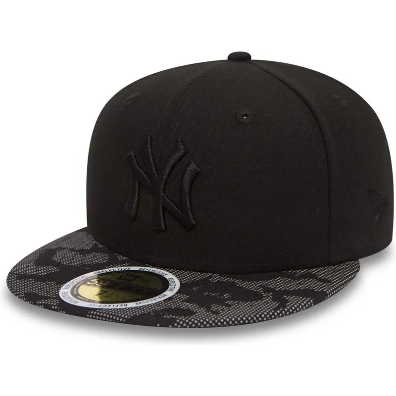 kasketter-flad-sort-tilpasset-59fifty-night-time-fra-new-york-yankees-mlb-af-new-era kasketter-flad-sort-tilpasset-59fifty-night-time-fra-new-york-yankees-mlb-af-new-era